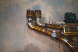 Valvetronic Designs® Nissan GT-R R35 Titanium Cat-Back Exhaust with 4" OD Tips