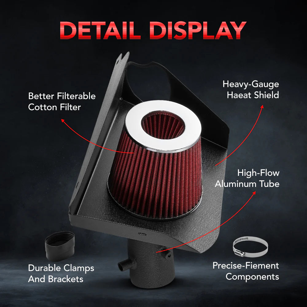 (07-12) Nissan Altima 3.5L V6 Cold Air Intake with Dry Filter