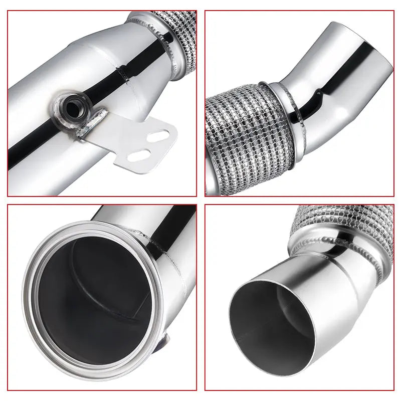 2020+ BMW Z4/Toyota GR Supra 3.0L B58B30 4.5" Catless Down Pipe

