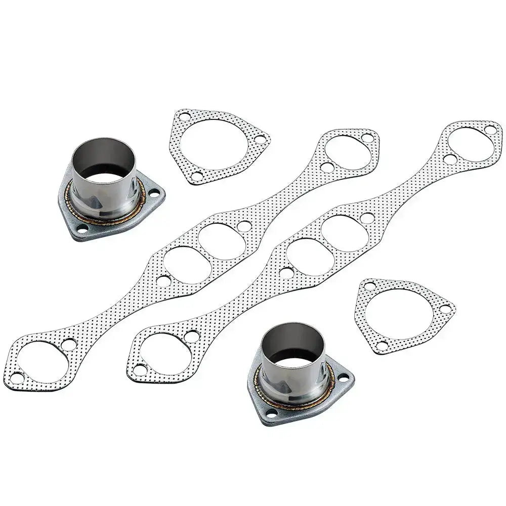 Flashark® (55-82) Chevy Corvette SBC Short Tube Exhaust Headers