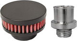 GEN III HEMI Baffled Screw-In Billet Engine Crankcase Breather Filter
