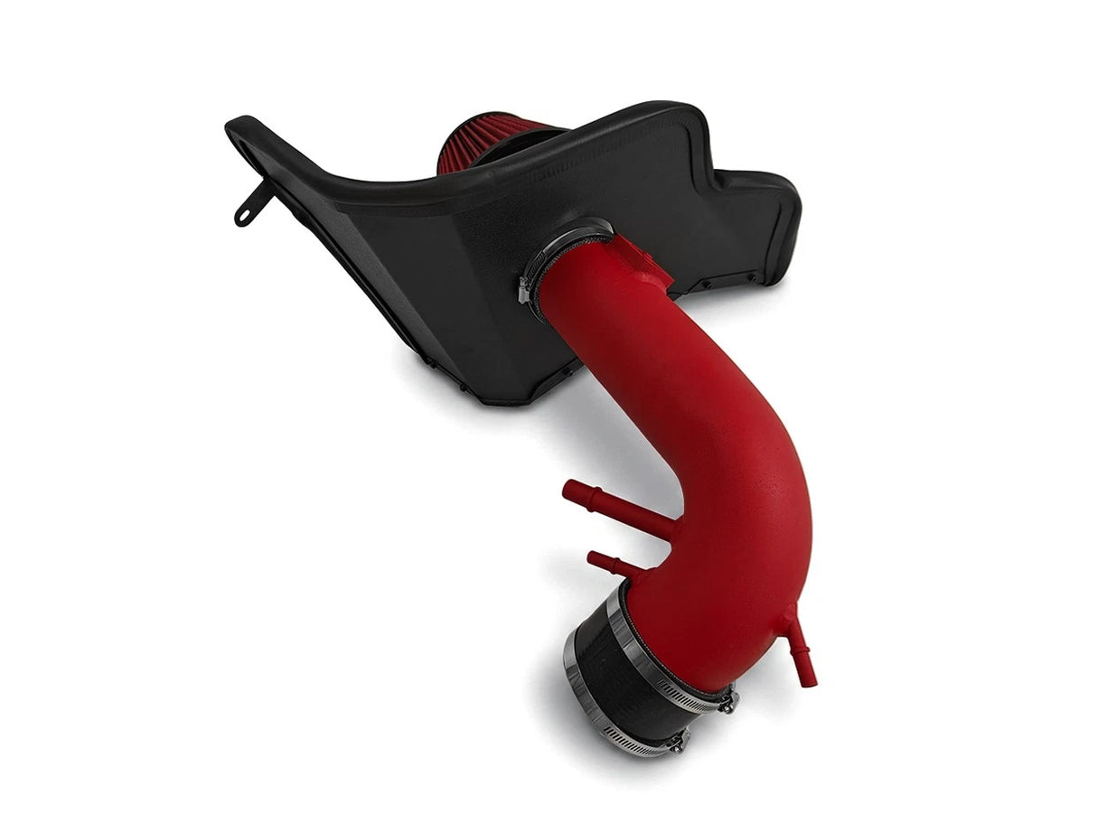 2015-2017 Ford Mustang GT 5.0L Red Cold Air Intake with Heat Shield