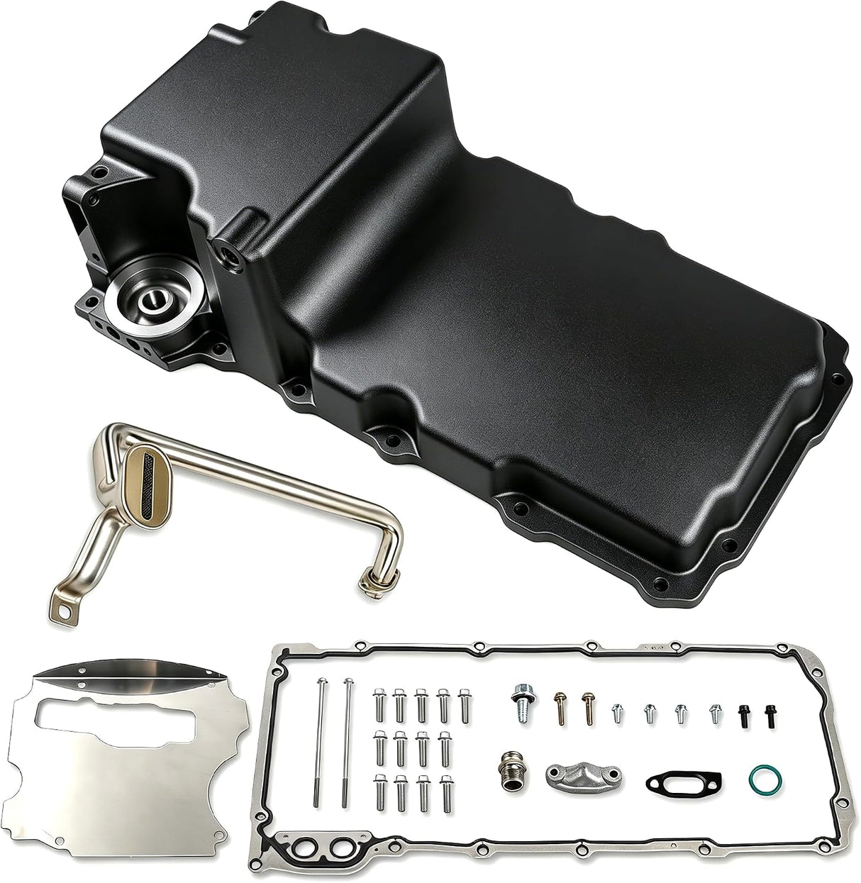 Kingman Speed® GM LS Swap Cast Aluminum Low Profile Oil Pan Kit