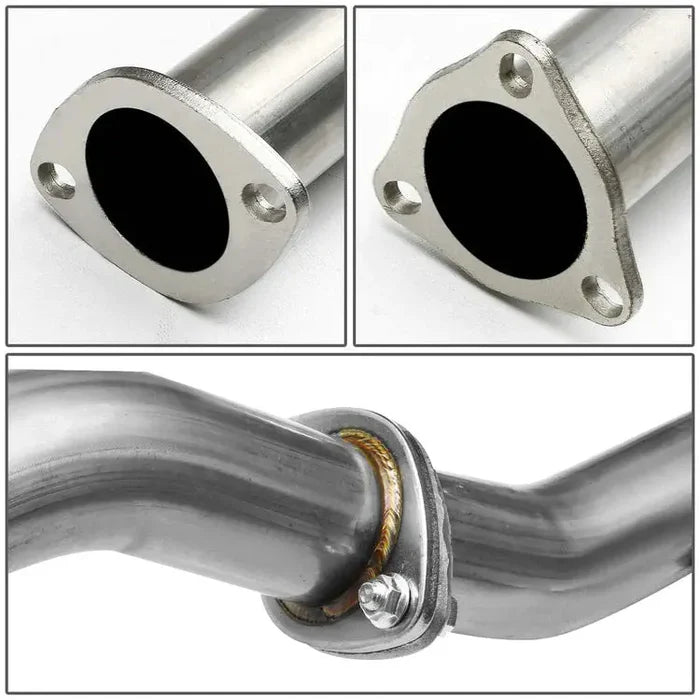 1988-1991 Honda Civic 1.5L 2.25" Cat-Back Exhaust with 4" OD Tip

