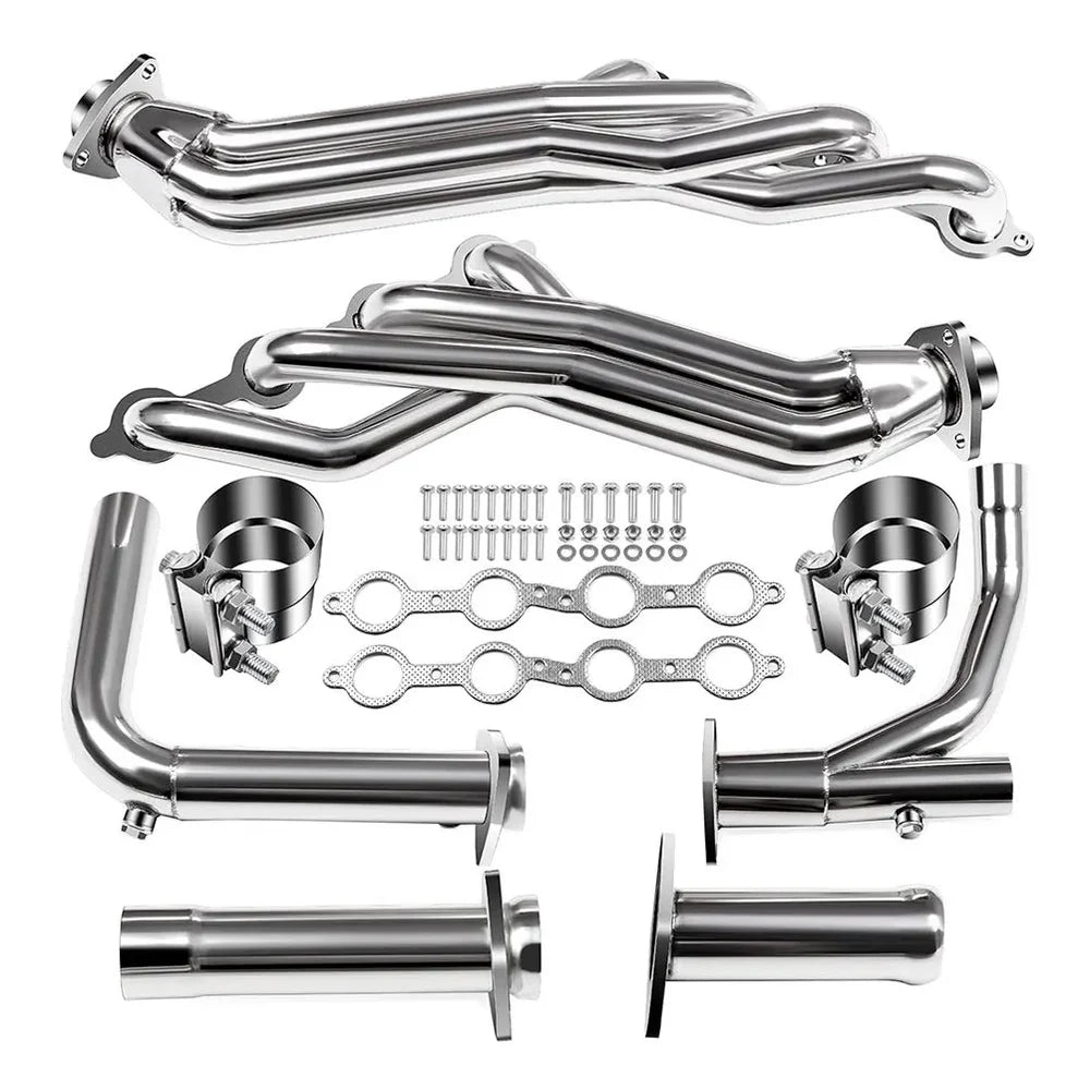 07-14 Silverado/Sierra 4.8L/5.3L/6.0L/6.2L Long Tube Exhaust Headers

