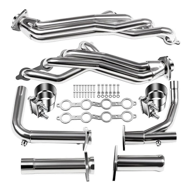 07-14 Silverado/Sierra 4.8L/5.3L/6.0L/6.2L Long Tube Exhaust Headers

