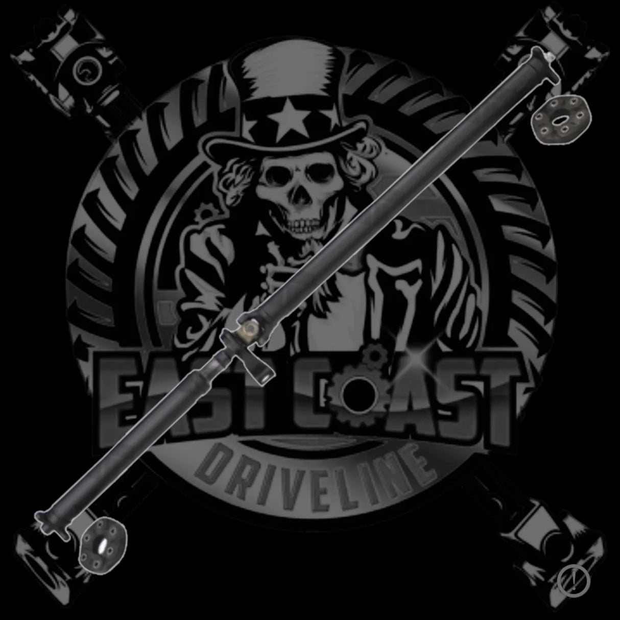 East Coast Driveline® (08-14) Challenger 5-Speed Automatic Driveshaft (3-Bolt Ends)