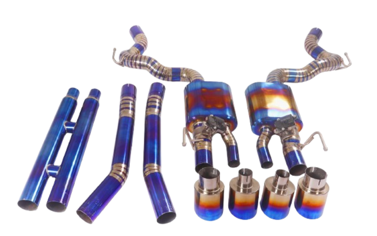 Ford Mustang S650 Dark Horse/GT 5.0L 3" Titanium Cat-Back Exhaust

