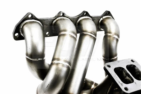 PLM® Power Driven T4 Top Mount Turbo Manifold with Dual Wastegates B-Series B16 B18 B20