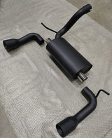 07+ Jeep Wrangler 2.0L/3.6L/3.8L JK/JL 2.5" Axle-Back Exhaust with 4" OD Tips