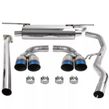 (09-14) Hyundai Genesis Coupe 2.0L Cat-Back Exhaust with Quad 4" OD Burnt Tips