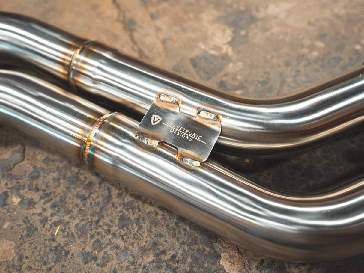 Valvetronic Designs® (16-18) BMW F87 M2 Valved Sport Cat-Back Exhaust with 4" OD Tips