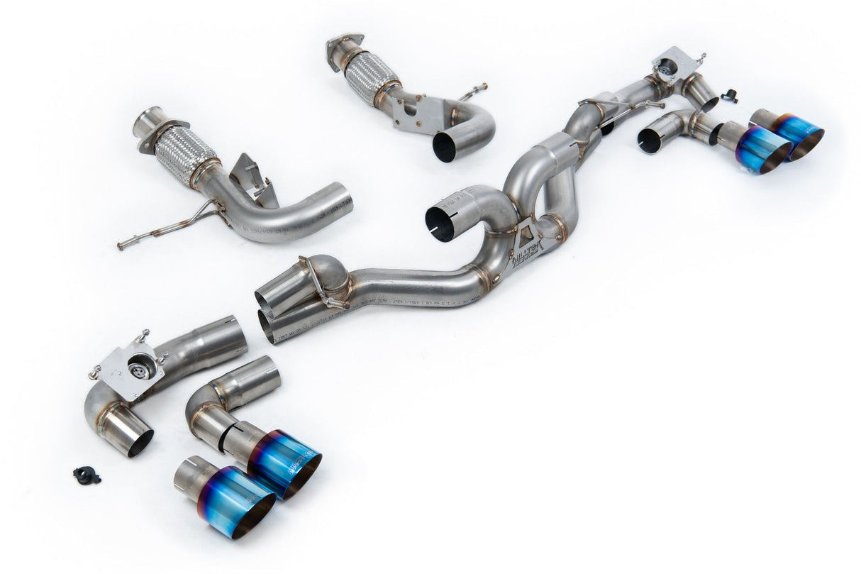 Milltek® (20-25) Corvette C8 Stingray 304SS 3" Cat-Back Exhaust with 4.5" OD Tips