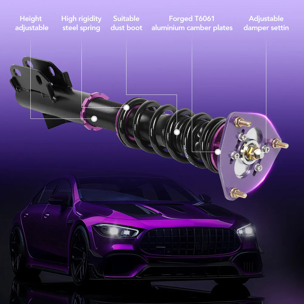 (00-07) Subaru Impreza WRX/STI EJ20/EJ25 Adjustable Coilover Kit