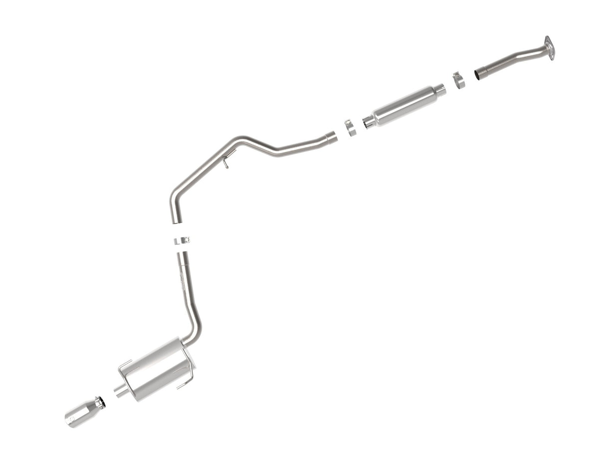 Takeda® (12-16) Subaru Impreza Sedan 304SS 2.25" Cat-Back Exhaust with 4" OD Tips