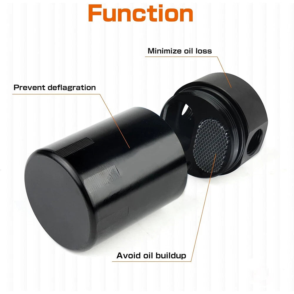 19+ Escalade/Silverado/Sierra/Tahoe/Yukon 5.3L/6.2L Oil Catch Can Kit