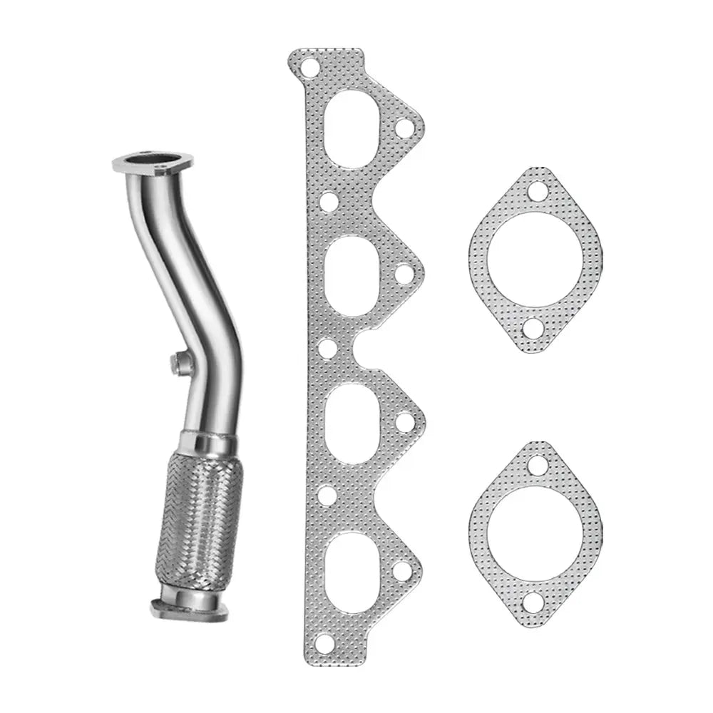 95-01 Hyundai Elantra/Tiburon 2.0L 4-2-1 Exhaust Header with Catless Mid-Pipe