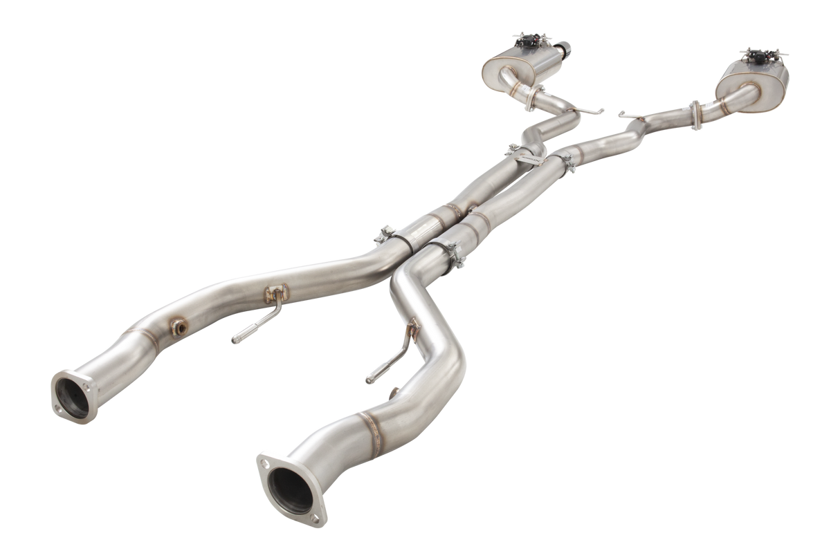 XForce Chevy SS/Pontiac G8 6.2L LS3 304SS 3" Varex Valved Straight Pipe Centre Cat-Back Exhaust