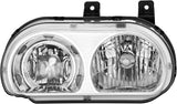 Kingman Speed® (08-14) Dodge Challenger Crystal Chrome Head Lights (Halogen)