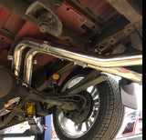 Speed Engineering® GM SUV/Truck 304SS 3" True Dual Cat-Back Exhaust (Crew Cab-Rear Exit)
