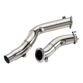 14-21 BMW M2C/M3/M4 F8x 3.0L S55B30 Catless Exhaust Down Pipes


