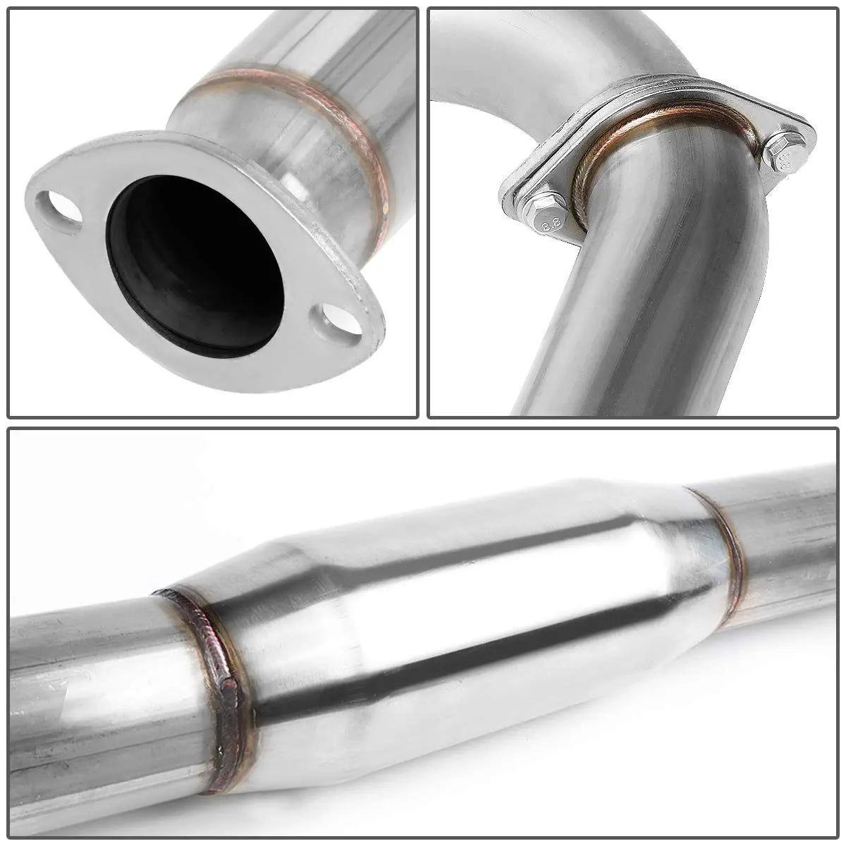 Flashark® (00-05) Mitsubishi Eclipse 3.0L V6 Cat-Back Exhaust with 4" OD Tip