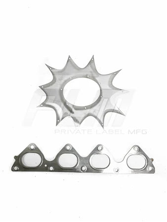 PLM® (88-01) Power Driven B-Series Hood Exit Race Header with 4-1 Megaphone (B18/B20)