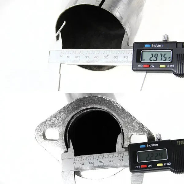(08-14) Subaru Impreza WRX STI 304SS 3" Cat-Back Exhaust with 4" OD Burnt Tips