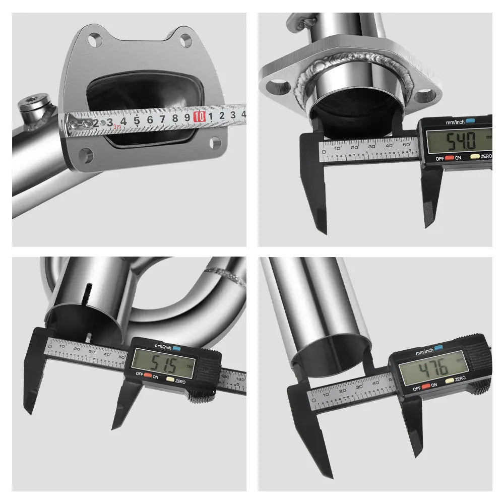 12-18 Jeep Wrangler JK 3.6L 2" Cat-Back Exhaust with Loop Relocation
