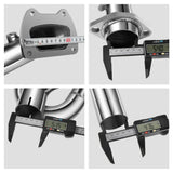 12-18 Jeep Wrangler JK 3.6L 2" Cat-Back Exhaust with Loop Relocation