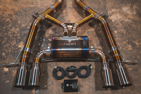 Valvetronic Designs® BMW M3/M4 G8x Valved Axle-Back Exhaust with 4" OD Tips