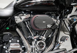 K&N Street Metal Intake System for 02-06 Harley-Davidson Road King F/I 88cl Side Draft Dyna/Softail