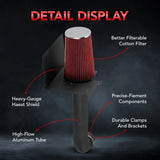 (12-18) Jeep Wrangler JK 3.6L Cold Air Intake with Dry Filter