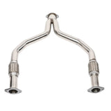 08-16 Nissan 370Z/Infiniti G37 VQ37VHR 2.5" Catless Exhaust Y-Pipe