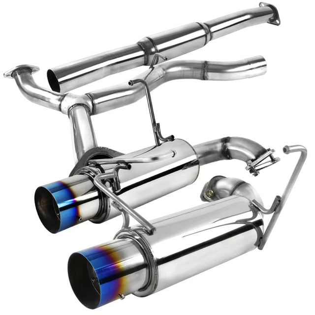 (08-14) Subaru Impreza WRX STI 304SS 3" Cat-Back Exhaust with 4" OD Burnt Tips
