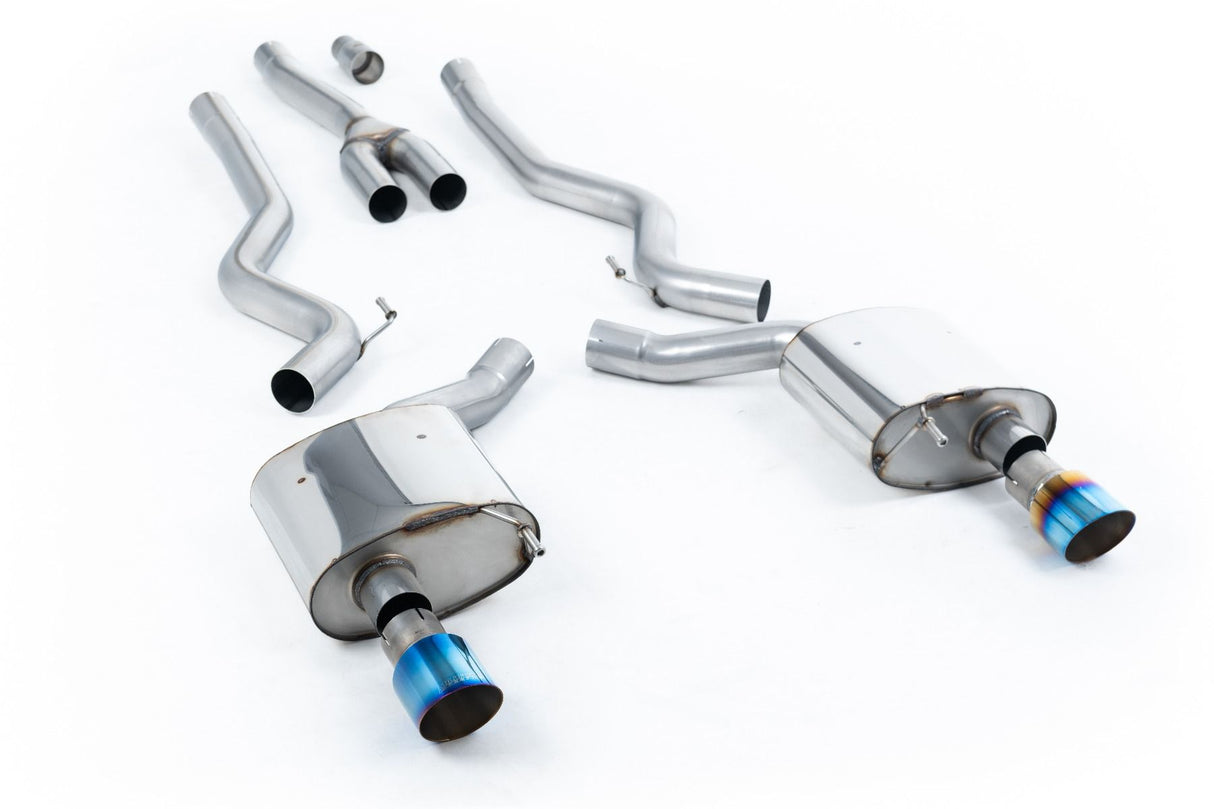 Milltek® (15-26) Mustang EcoBoost Fastback Non-Resonated Cat-Back Exhaust