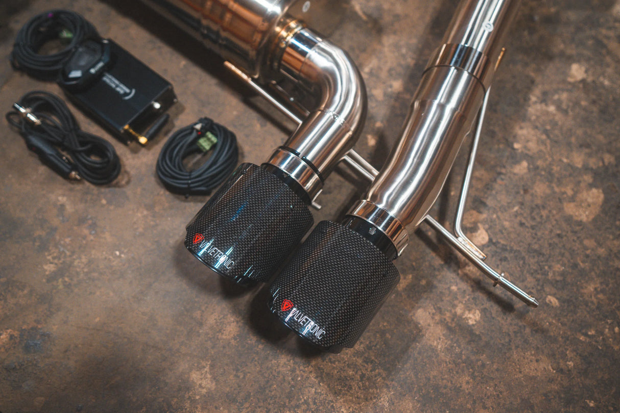 Valvetronic Designs® BMW M2 G87 Valved Cat-Back Exhaust with Quad 4" OD Tips