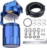 300ML Baffled Oil Can with Breather Filter 5/8" ID 5 FT NBR Fuel Hose