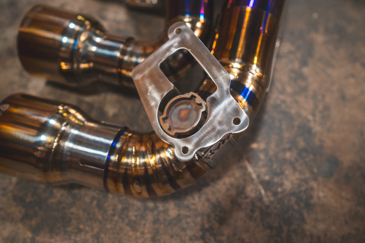 Valvetronic Designs® Corvette C8 Titanium Valved Sport Cat-Back Exhaust with 4" OD Tips