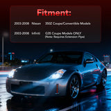 (03-08) Nissan 350Z/Infiniti G35 3" Cat-Back Exhaust with 4.5" OD Tip