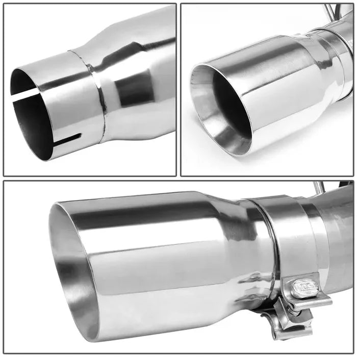 15-23 Ford Mustang 2.3L EcoBoost 3" Cat-Back Exhaust with N1 4" OD Tips