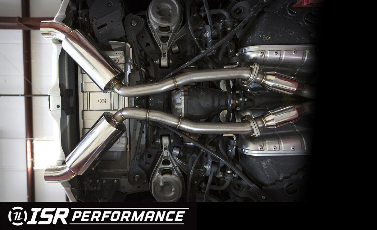 ISR 09-20 Nissan 370Z Z34 3.7L VQ37 ST 304SS 2.5 Cat-Back Exhaust 
