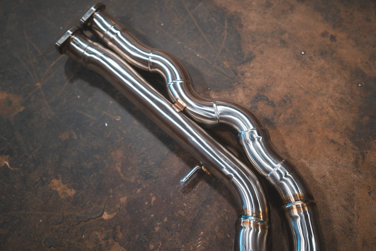 Valvetronic Designs® BMW F87 M2 Competition Equal Length Valved Sport Cat-Back Exhaust with 4" OD Tips