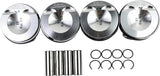 Kingman Speed® (08-17) Audi/Volkswagen EA888 2.0L Piston/Gasket Kit (82mm Piston/23mm Pins)