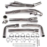 (88-95) Toyota 4Runner/Pickup 3.0L Long Tube Exhaust Headers with Catless Mid-Pipe