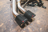 Valvetronic Designs® BMW X3M/X4M F97/F98 Valved Sport Cat-Back Exhaust with 4" OD Tips