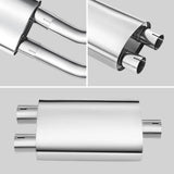 (04-08) Ford F-150 4.6L/5.4L 2.25" Cat-Back Exhaust with 3.5" Muffler
