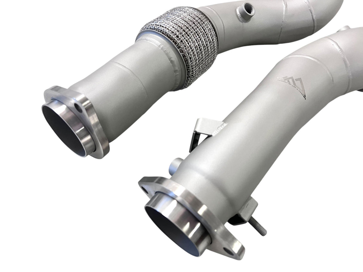 Mastery of Art & Design BMW M2C/M3/M4 G8x S58B30 304SS 3" Catless Downpipes