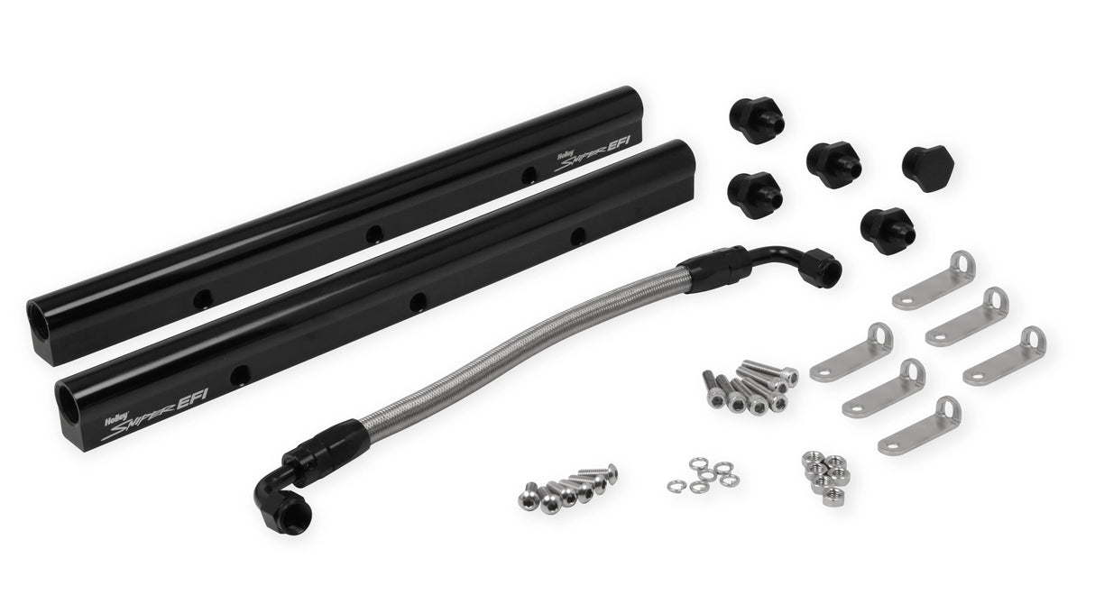 Holley® #820041-1 GM LS1/LS2/LS6 Hi-Ram Sheet Metal Fabricated Intake Manifold for 102mm Throttle Body