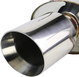 Flashark® (05-07) Chevy Cobalt/Pontiac G5 Cat-Back Exhaust with 3.5" OD Rolled Tip